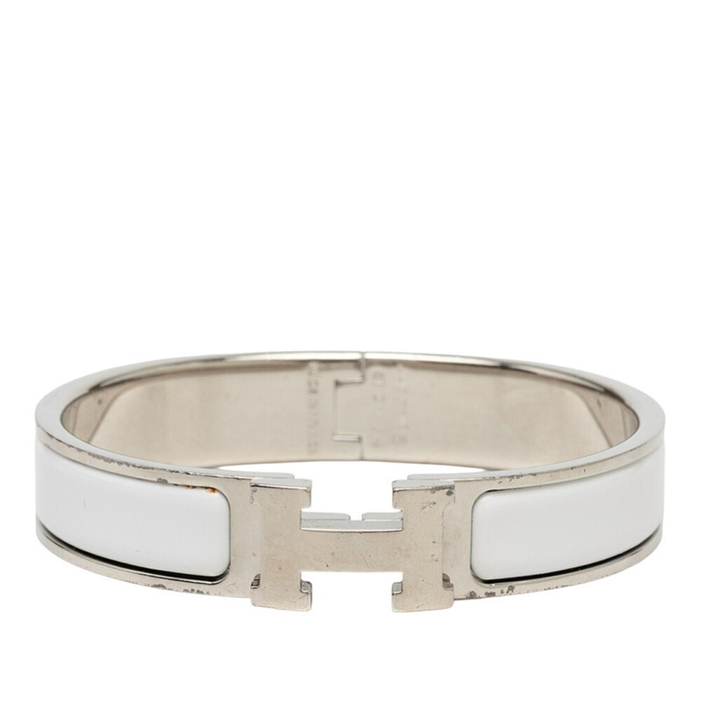 HERMES Silver Charm Bracelet